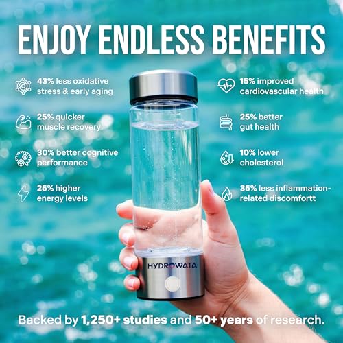 HydroWata Portable Hydrogen Water Bottle