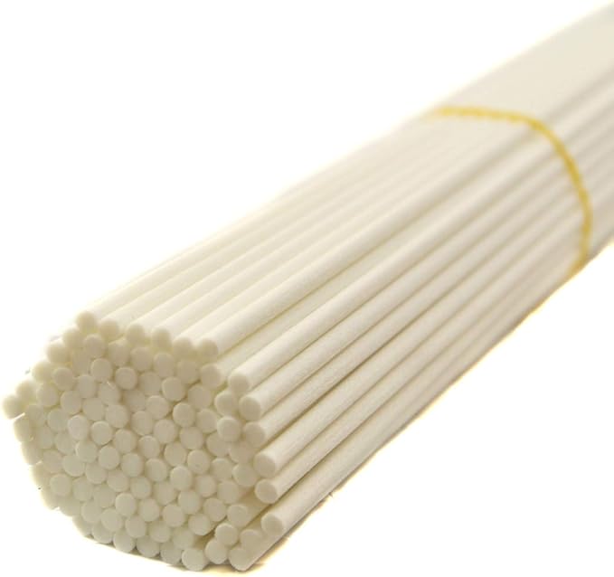 100 Pieces Fiber Reed Diffuser Replacement Refill Sticks (10