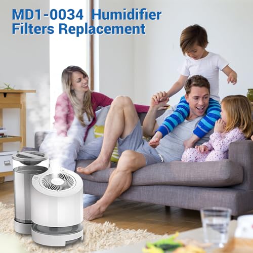 MD1 0034 Humidifier Replacement Wick Filters for Vornado Evaporative Humidifier Evap2
