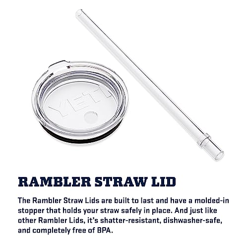 Rambler 25 oz Tumbler with Handle and Straw Lid