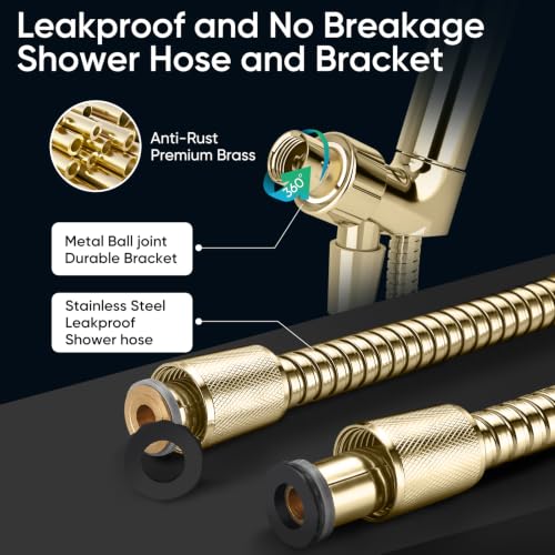 9 Spray Modes Handheld Shower Head
