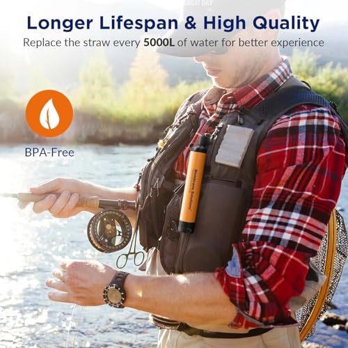 Personal Water Filter Straw S1 (4 Count)