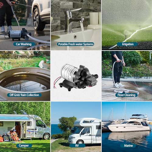 RV Pump 12V Self