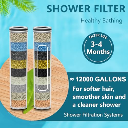 Filter Compatible with SunCleanse 9Spray Handheld Shower