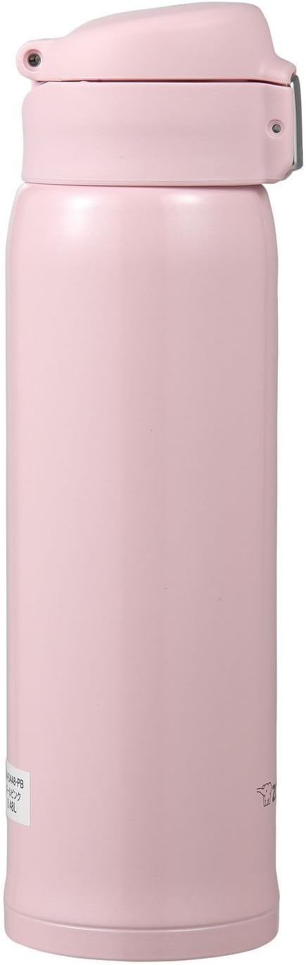 Zojirushi SM-SA48PB Stainless Steel Mug, 16-Ounce, Pearl Pink