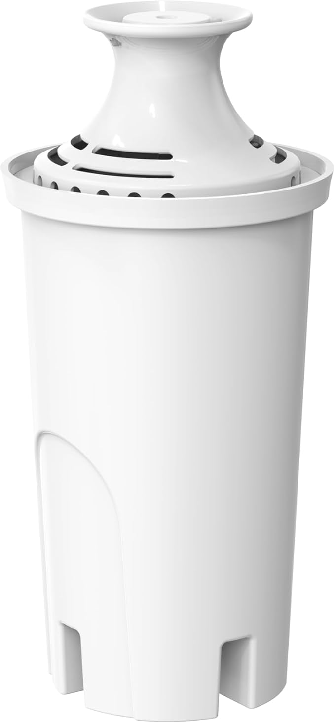 Replacement for Brita® Filter, Pitchers and Dispensers, Classic 35557, OB03, Mavea® 107007, Replacement for Brita® Pitchers Grand, Lake, Capri, Wave and More (6 Pack)