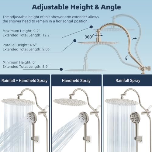All Metal High Pressure Shower Head