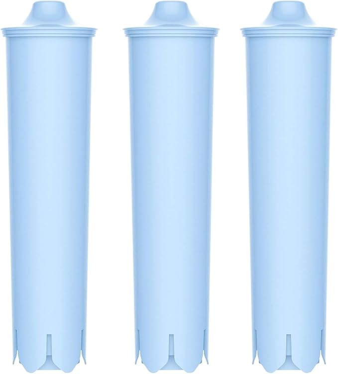 AQUA CREST Coffee Filter, Replacement for Jura® Filter Clearyl/Claris Blue Capresso® Clearyl Coffee Machine Water Filter, TÜV SÜD Certified, 3 Packs - AquaVibe