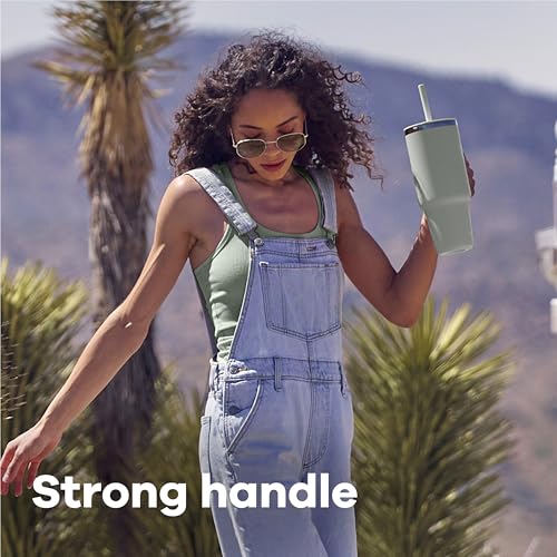 40 Oz Travel Tumbler with Handle