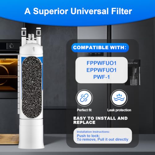 FPPWFU01 Water Filter Replacement Compatible with Frigidaire FPPWFU01 Water Filter