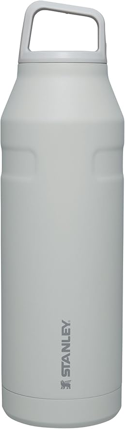 Stanley IceFlow Cap and Carry Water Bottle | Wide Mouth Twist Lid | Lightweight & Leakproof for Travel & Sports | Insulated Stainless Steel | BPA-Free