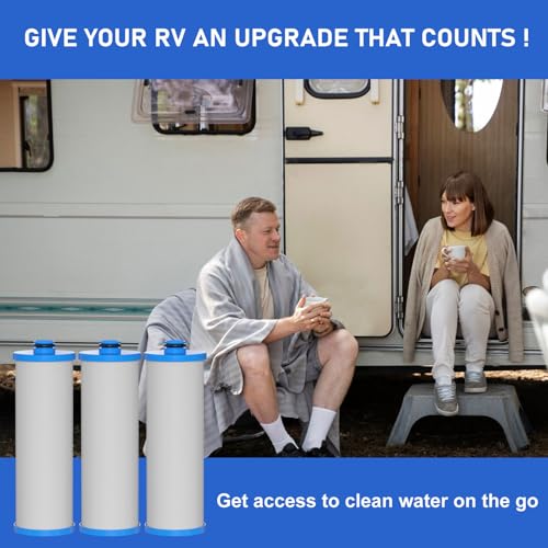 KW1 RV Water Filter 2.5 x 10" Compatible with RCS (3 Count)