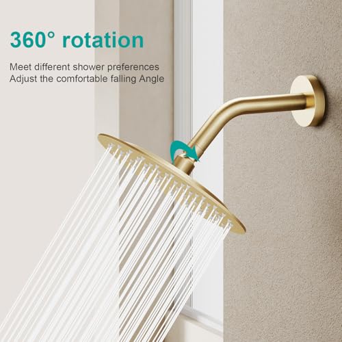 All Metal Rain Shower Head