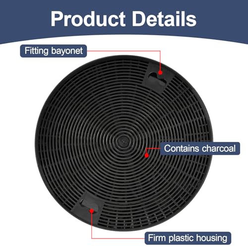 W10272068 Range Hood Charcoal Filter (2 Count)