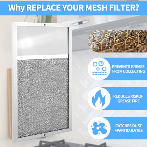 R610027 Range hood Filter with Light Lens Replacement