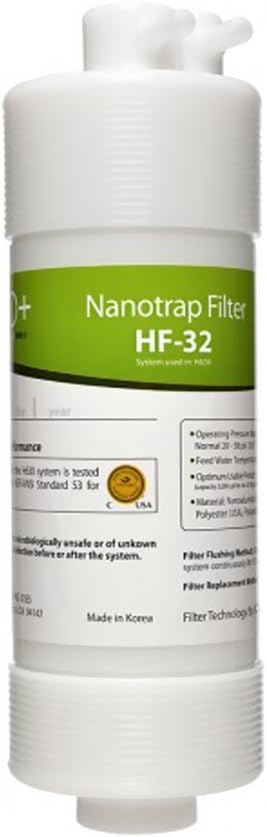 Brondell HF-32 Nanotrap Water Filter Replacement for Cypress Countertop Water Filtration System