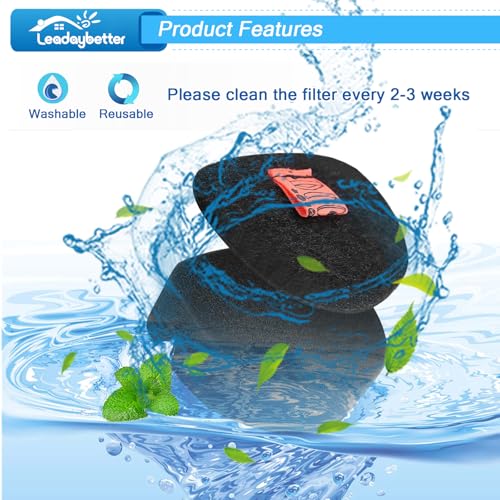 6 Pack Filters Replacement For Shark CH901 CH951 Cordless (6 Count)