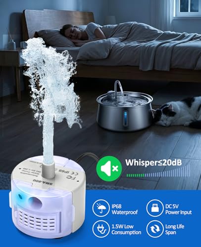 SMA 800 Submersible Pump for Stainless Steel Indoor Pet Water Dispenser
