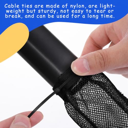 8 Pcs Lint Traps for Washing Machine Hose with 8 Pcs Tie Strap Nylon Mesh (8 Count)