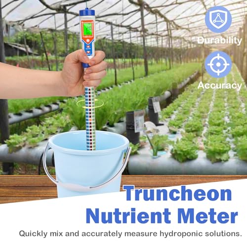 Truncheon Nutrient Meter Hydroponic Digital Conductivity Tester