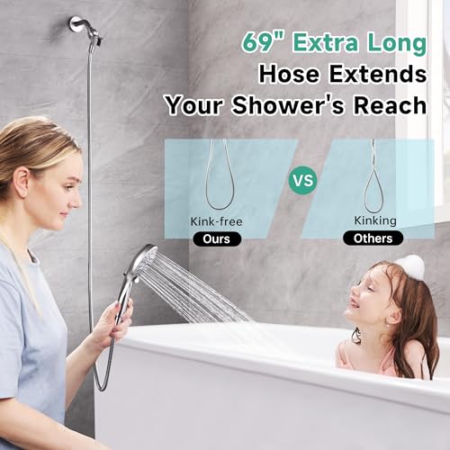 High Pressure Shower Head with Handheld