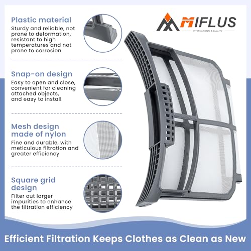 WE16X32537 WE16X29597 Dryer Lint Screen Filter Compatible for GE