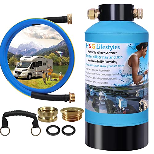 Portable Water Softener for RV 5A Food