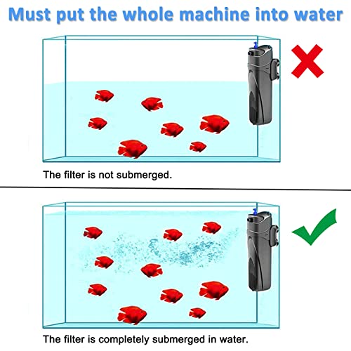 Aquarium Filter with 9W U