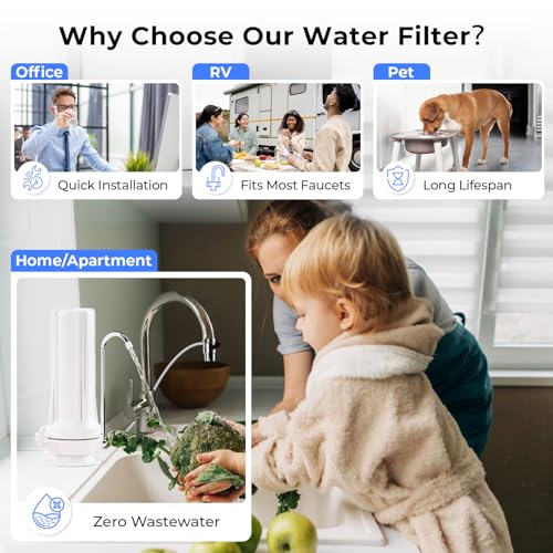 CKC1 Chlorine Removal Countertop Water Filter System