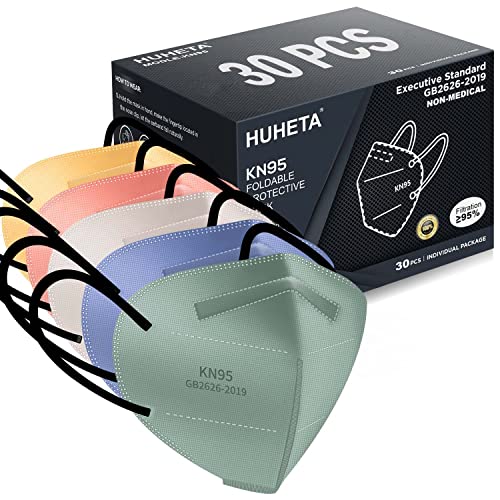 KN95 Face Masks for Adults (30 Count)