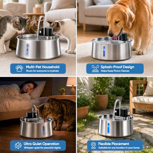 Selene Dog Water Fountain