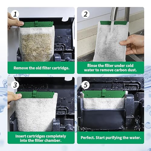 16 Count Medium Filter Cartridges Compatible with Whisper Bio Bag Filters