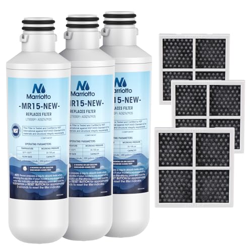 LT1000PC Water Filter and LT120F Air Filter Replacement (3 Count)