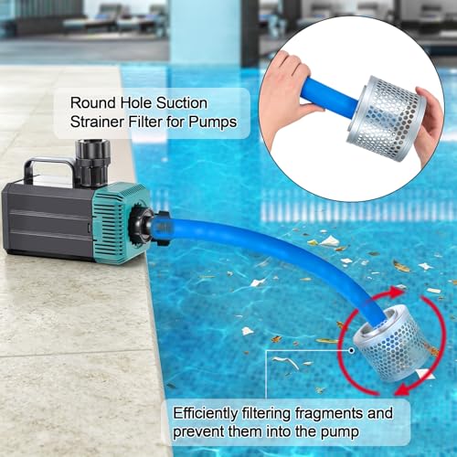 Carbon Steel Round Hole Suction Strainer Filter for Water Pumps