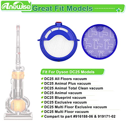 DC25 Filter for Dyson DC25 Ball Animal Multi Floor Upright Vacuum