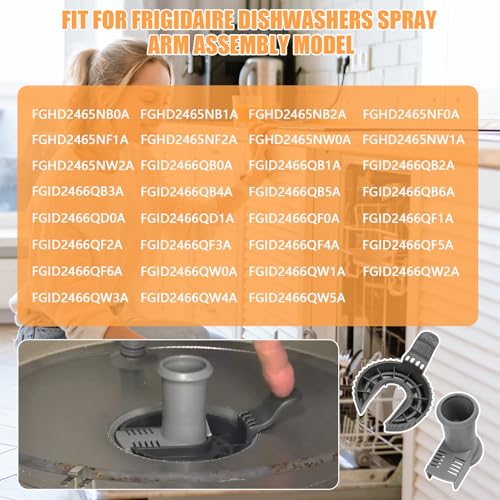 5304518968 Dishwasher Lower Spray Arm Support and 5304506518 Dishwasher Sewer Filter