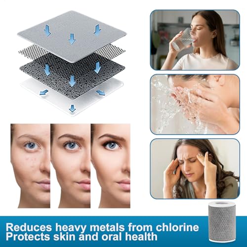 8 PCS Faucet Filter Cartridge Replacement for Kitchen & Bathroom Sink