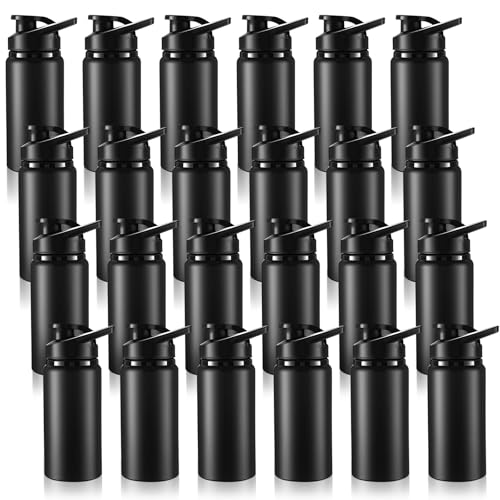 Aluminum Water Bottle Bulk (24 Count)