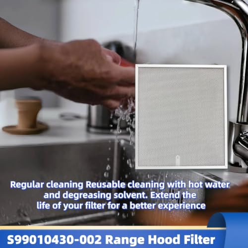 S99010430 002 Range Hood Filter Compatible with Broan