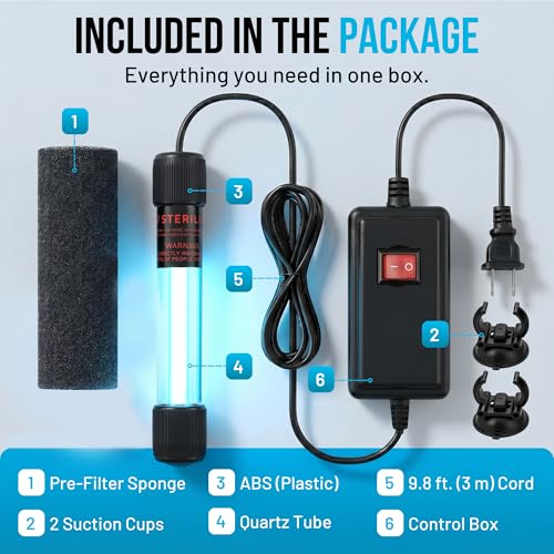 Aquarium UV C Light 5W
