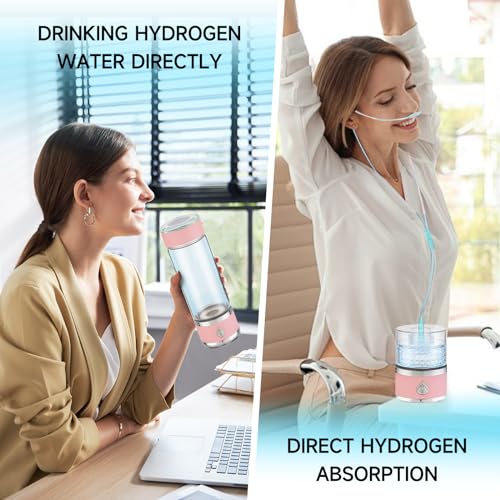 Hydrohealth Hydrogen Water Bottle Generator