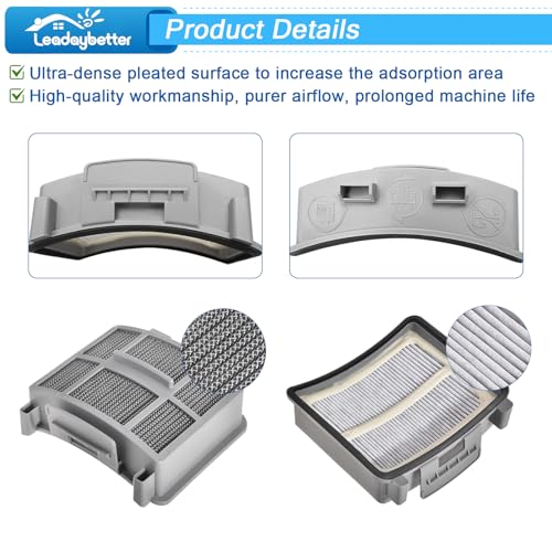 39883 Vacuum Filter for Bissell Pet Hair Eraser 3774F 3418 3415 3402 3404 (13 Count)