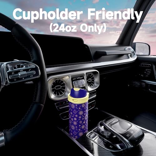 24 oz Insulated Water Bottle for Men