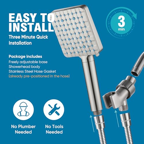 Filtered Shower Head with Handheld
