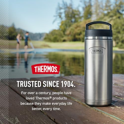 ICON SERIES Stainless Steel Water Bottle with Screw Top Lid