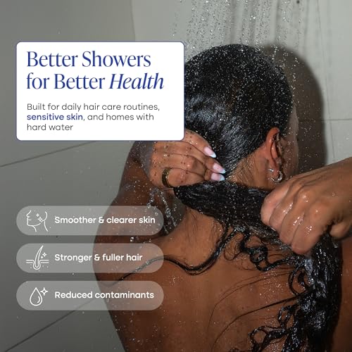 Cold Life Filtered Shower Head for Hard Water