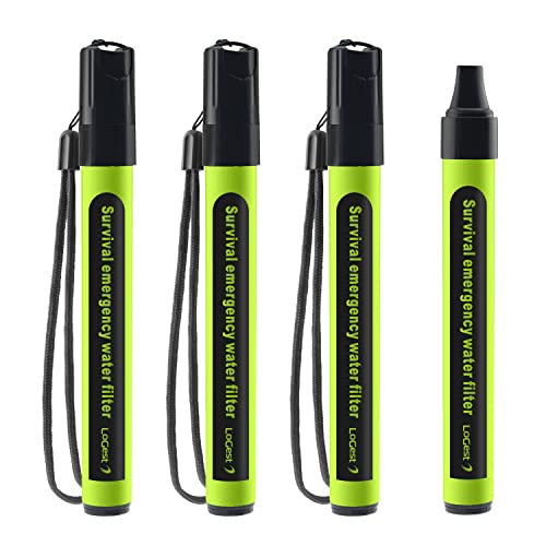 4 Pack Water Filter Straw (4 Count)