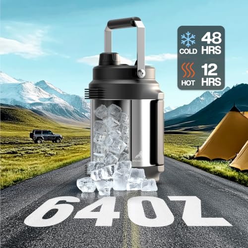 64 oz Stainless Steel Water Bottle