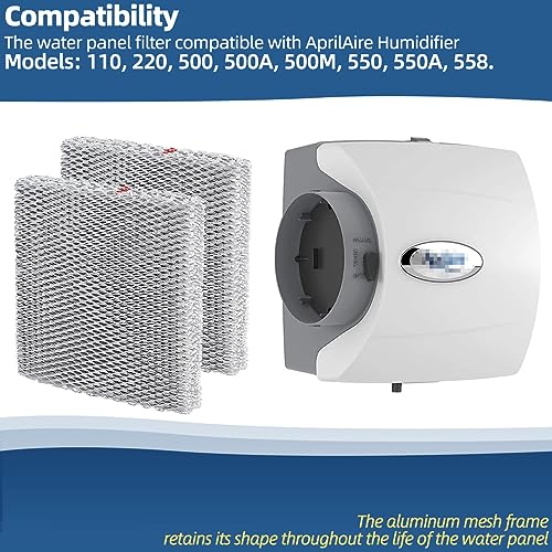 10 Humidifier Filter Pad Water Panel for Aprilaire 110 220 500 550 558 Part