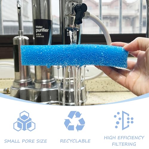 12 Pack Replacement Filter Sponge Foam for Seachem Tidal 55 Filter (12 Count)